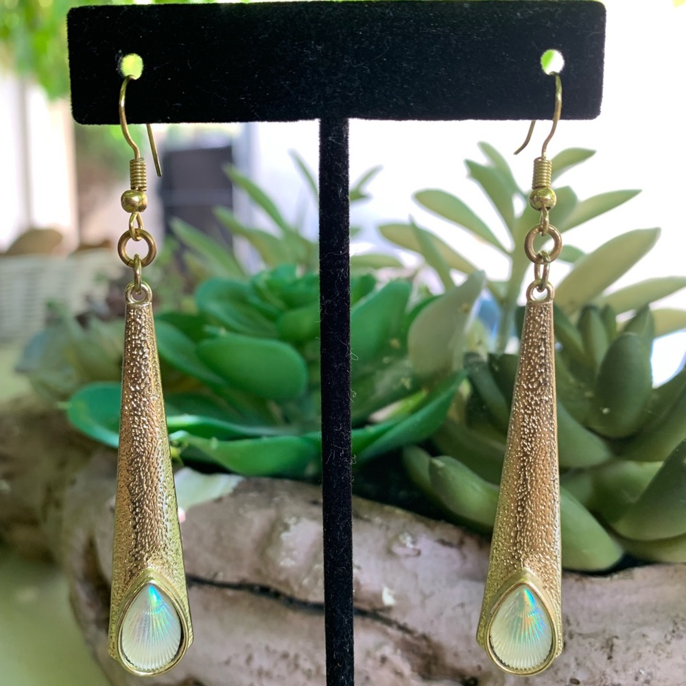 Gold Shell Earrings